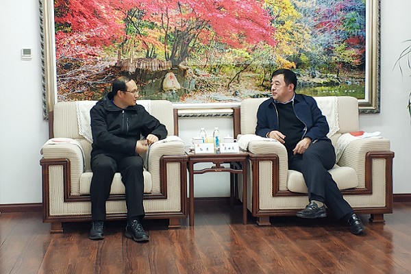 吴世民与所联系的专家人才座谈交流
