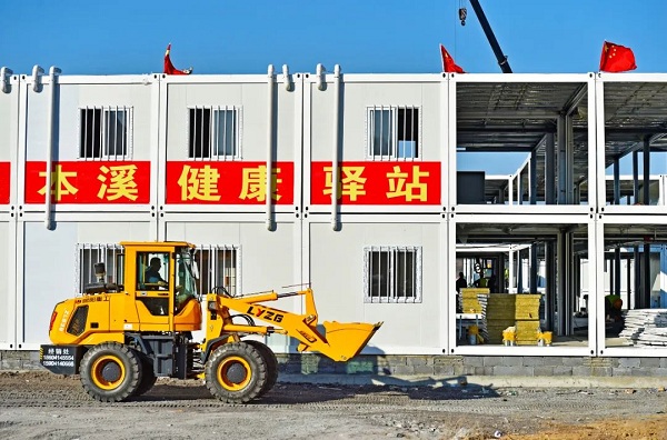 我市健康驿站正在如火如荼建设中