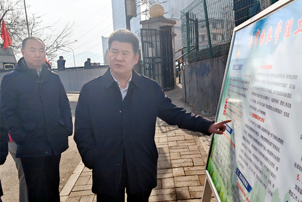 孙付春调研督导城市建设工作