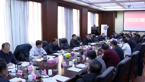 市政府召开全市经济运行调度会议