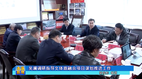吴澜调研指导文体旅融合项目谋划推进工作