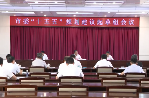 市委“十五五”规划建议起草组会议召开