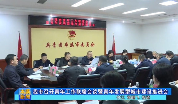 我市召开青年工作联席会议暨青年发展型城市建设推进会