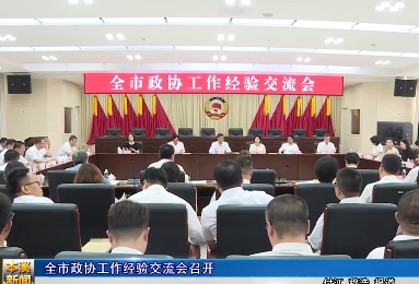 全市政协工作经验交流会召开